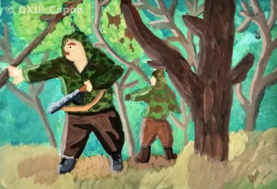 На страже - Дуброва Олеся, 12 лет.jpg На страже - Дуброва Олеся, 12 лет.jpg